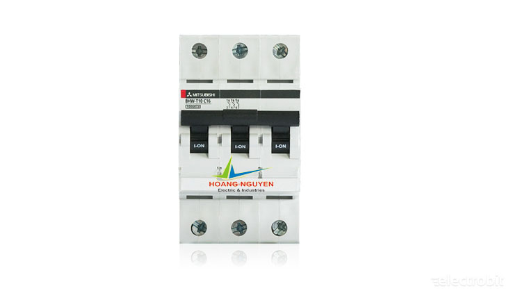 MCB Mitsubishi BHW-T4 3P C6